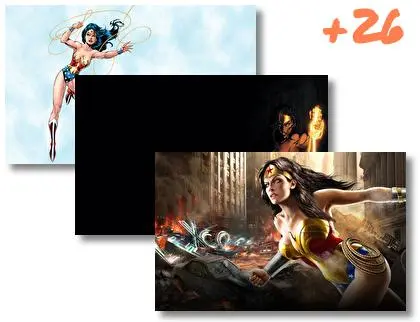Wonder Woman theme for Windows 10