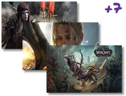 World of Warcraft Battle for Azeroth theme for Windows 10