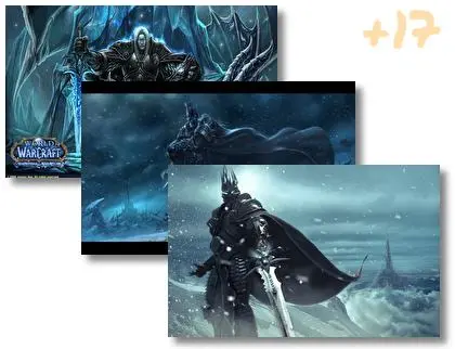 World Warcraft Lich King theme for Windows 10