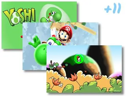 Yoshi theme for Windows 10