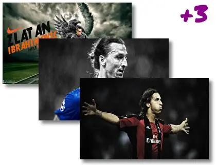 Zlatan Ibrahimovic theme for Windows 10