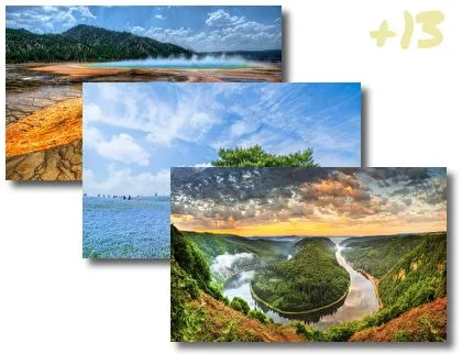 Amazing Places theme for Windows 10