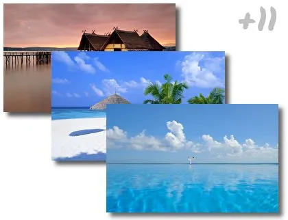 Bahamas Beach theme for Windows 10