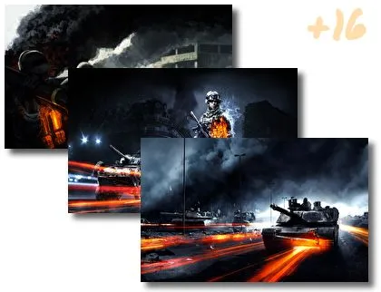 Battlefield 3 theme for Windows 10
