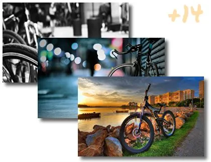 Bicycle theme for Windows 10