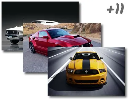 Ford Mustang theme for Windows 10