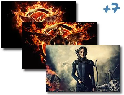 The Hunger Games Mockingjay theme for Windows 10