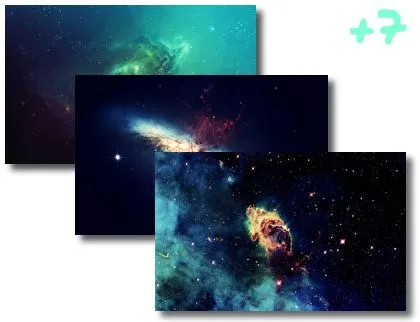 Nebula theme for Windows 10