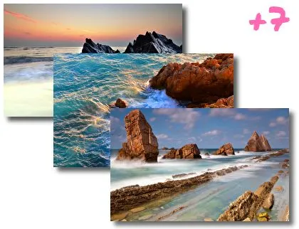 Rocks theme for Windows 10