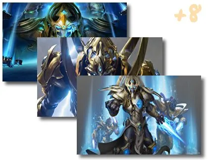 Starcraft 2 theme for Windows 10