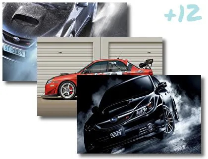 Subaru theme for Windows 10