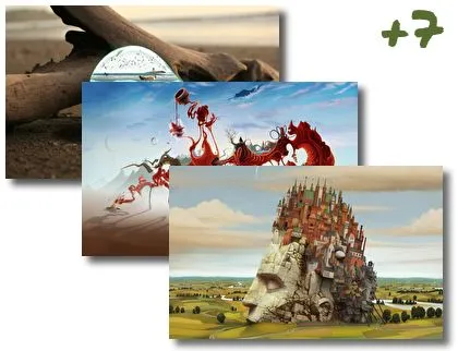 Surrealism theme for Windows 10