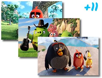 The Angry Birds Movie theme for Windows 10