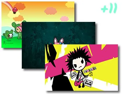 Toki Doki Anime theme for Windows 10