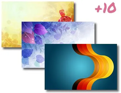 Vector Graphic theme for Windows 10