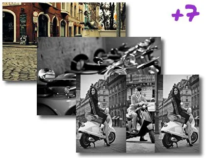 Vespa theme for Windows 10