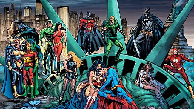 Justice League background 2