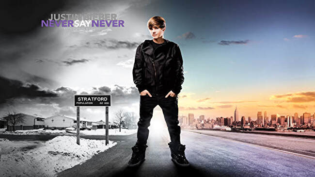 Justin Bieber Never Say Never Theme background 1