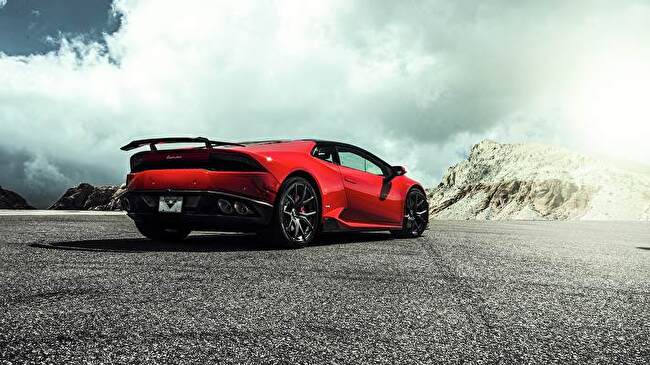 Lamborghini Red background 1