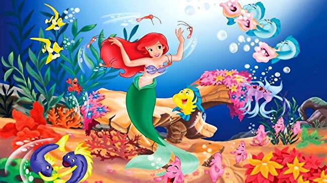 Little Mermaid background 3