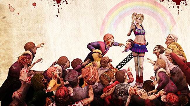 Lollipop Chainsaw background 1