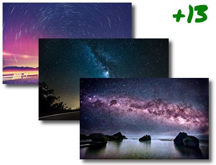 Milky Way theme pack