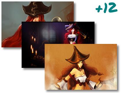 Miss Fortune Lol theme pack