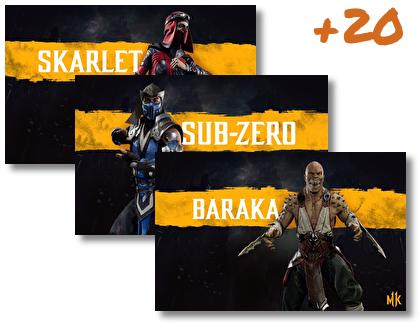 Mortal Kombat 11 theme pack