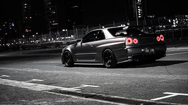 Nissan Skyline background 2