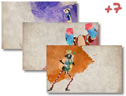 One Piece Minimal theme pack