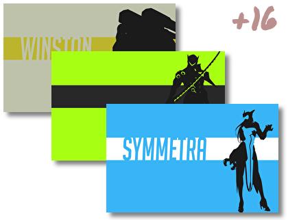 Overwatch Art theme pack