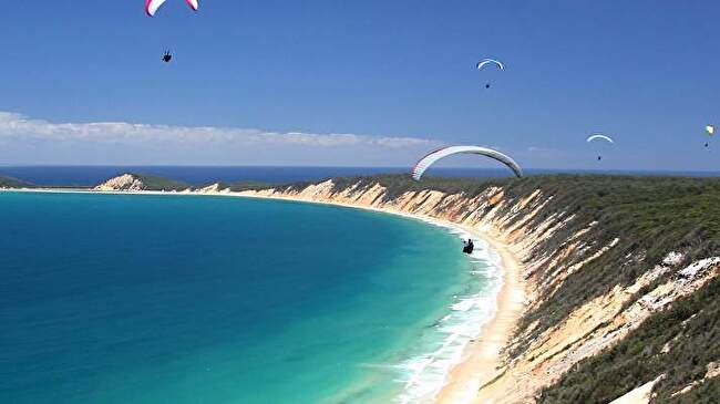 Paragliding background 3