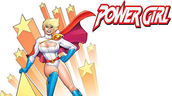 Power Girl background 1