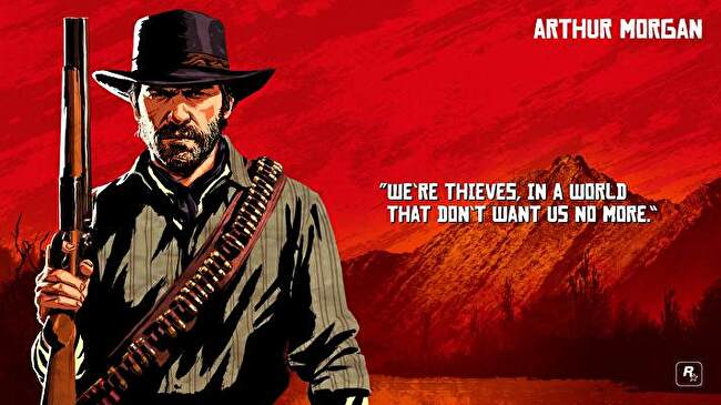 Red Dead Redemption 2 Art background 2