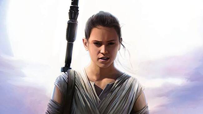 Rey Star Wars background 2