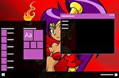 Shantae theme dark skin color