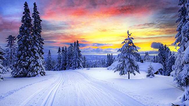 Snowy Landscapes background 2