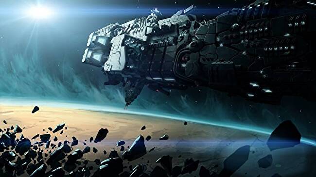 Spaceships background 2