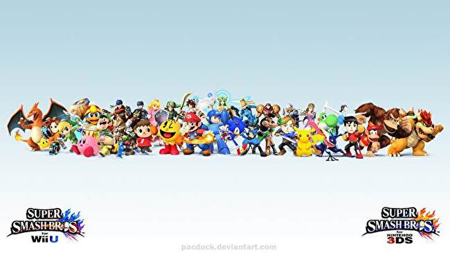 Super Smash Bros background 1