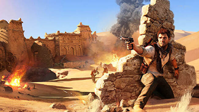 Uncharted 3 Drakes Deception background 3