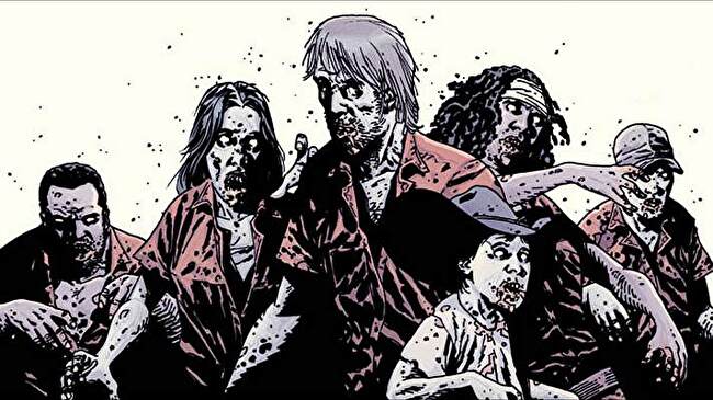 Walking Dead Comics background 2