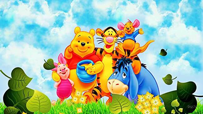 Winnie Pooh background 2