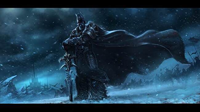 World Warcraft Lich King background 2